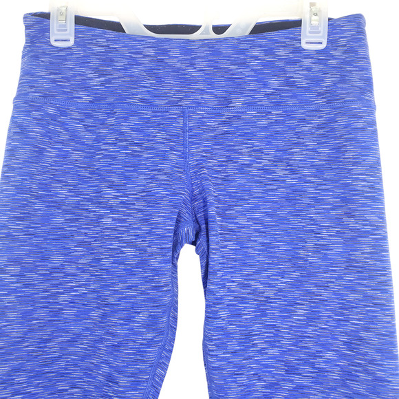 Tuff Athletics Purple Blue Workout Athleisure Yoga With Pocket Leggings Sz M - Picture 5 of 12